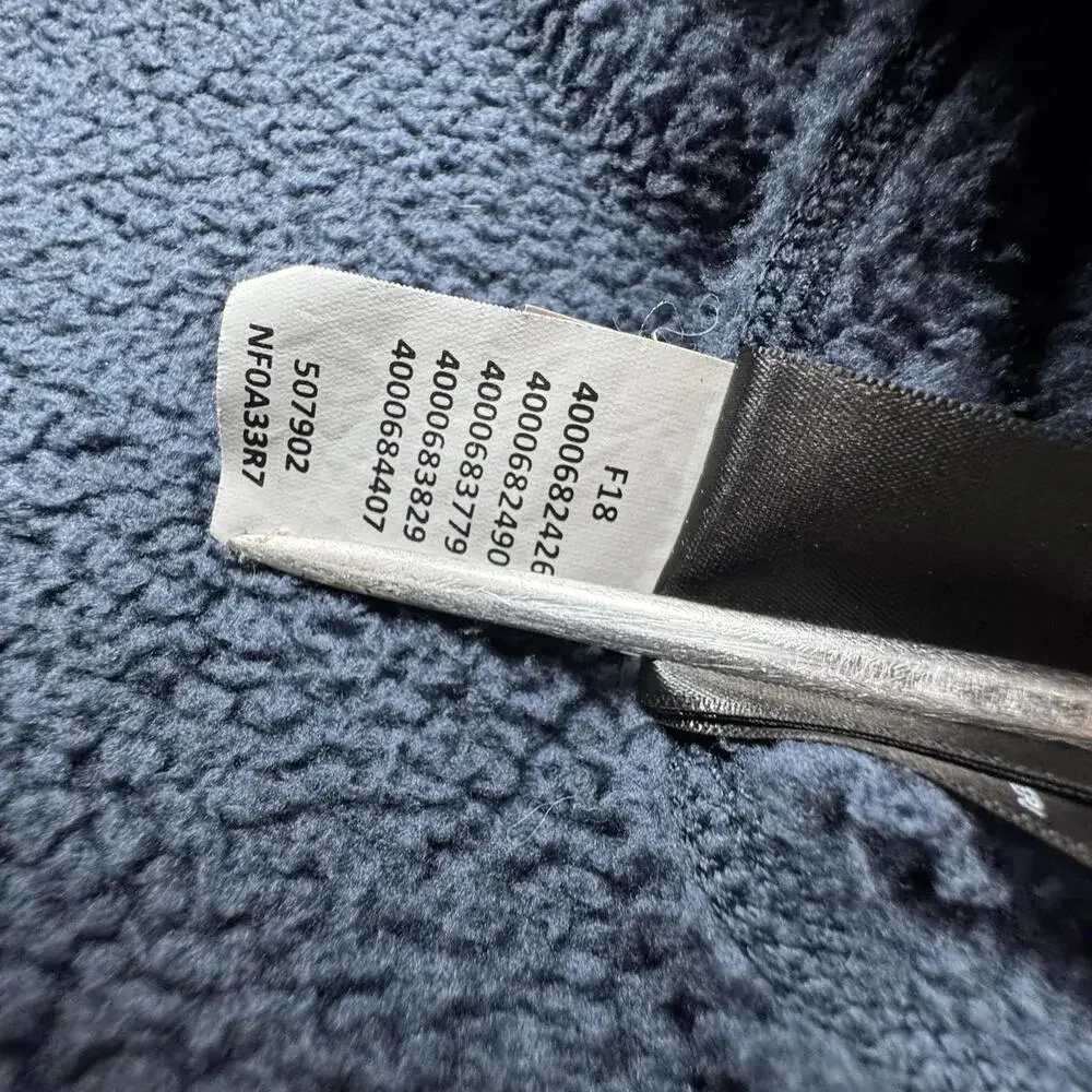 The North Face Sweater Mens 2XL Gray Heather Fleece 1/4 Zip Pullover Mock Neck